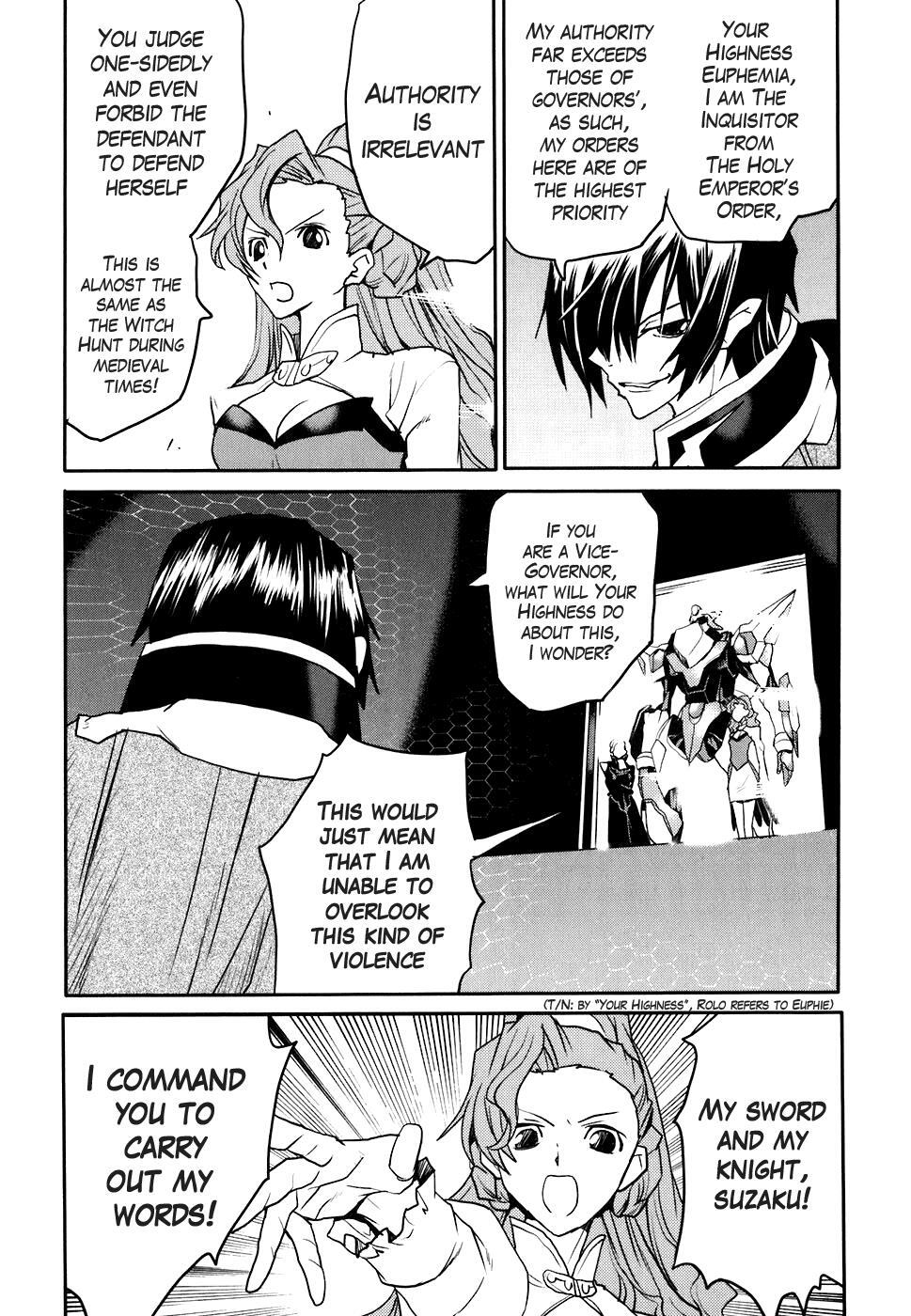 Read Code Geass- Nightmare of Nunnally Manga Online