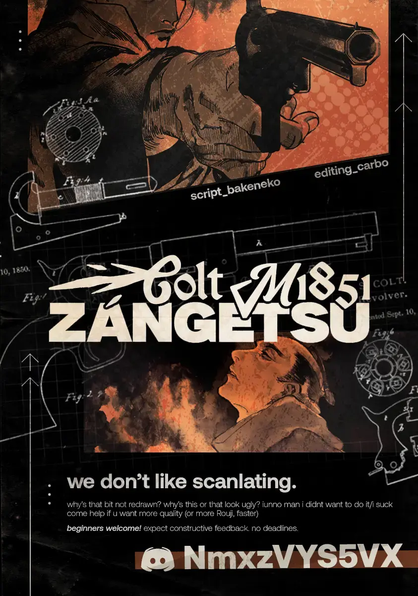 Read Colt M1851 Zangetsu Manga Online