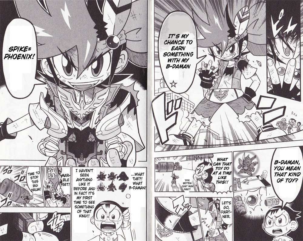 Read Cross Fight B-Daman- Legendary Phoenix Manga Online