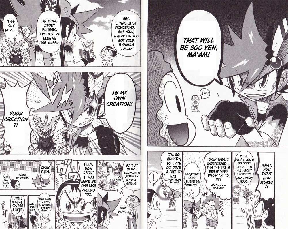 Read Cross Fight B-Daman- Legendary Phoenix Manga Online