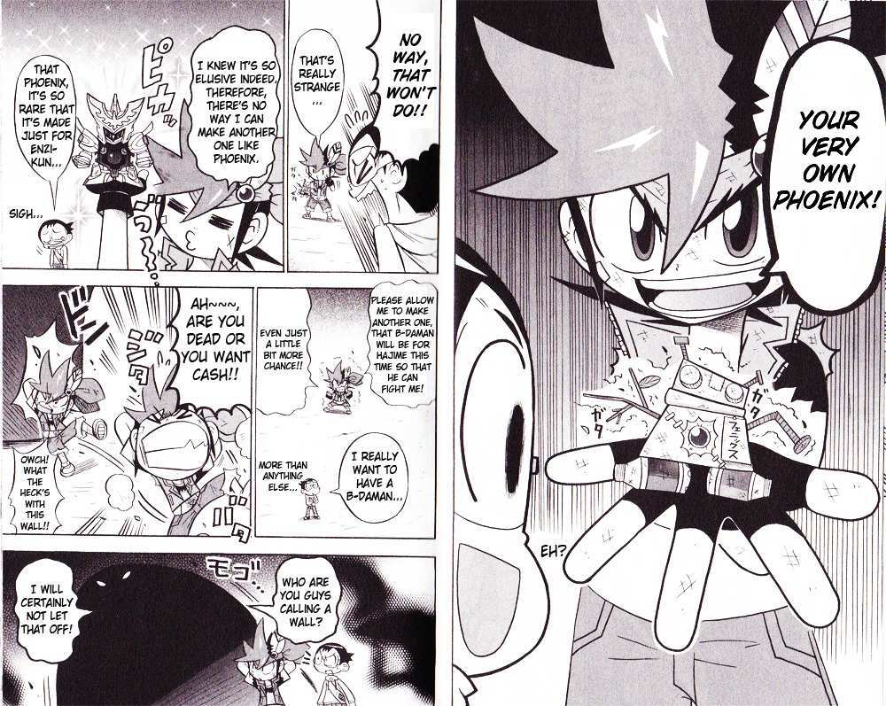 Read Cross Fight B-Daman- Legendary Phoenix Manga Online