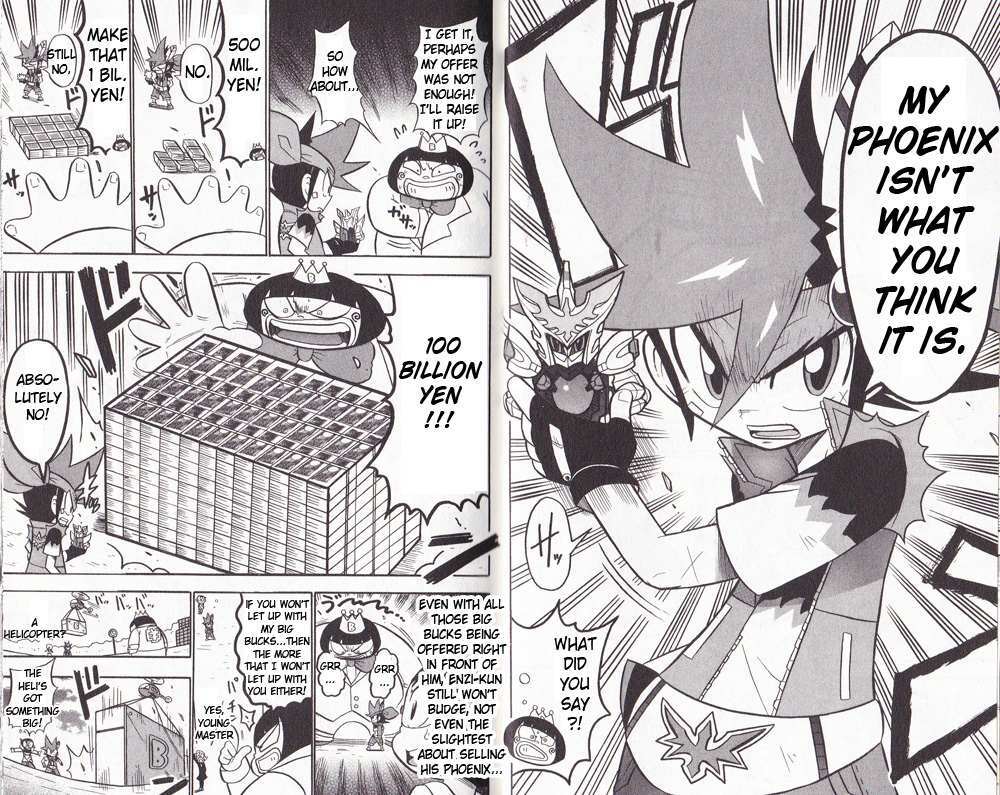 Read Cross Fight B-Daman- Legendary Phoenix Manga Online