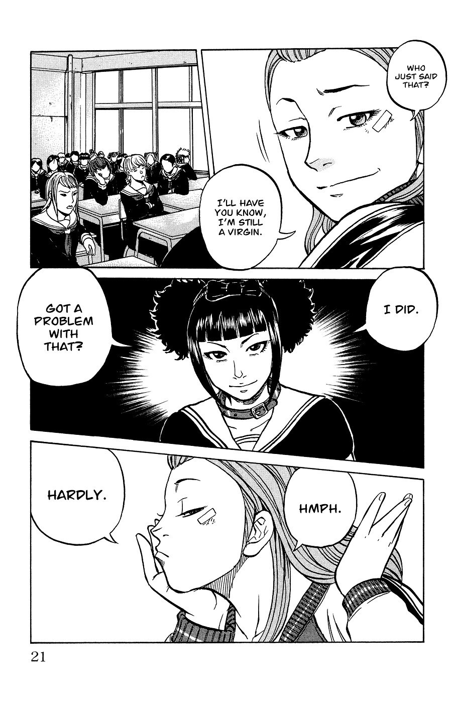 Read Crows Ladies Manga Online