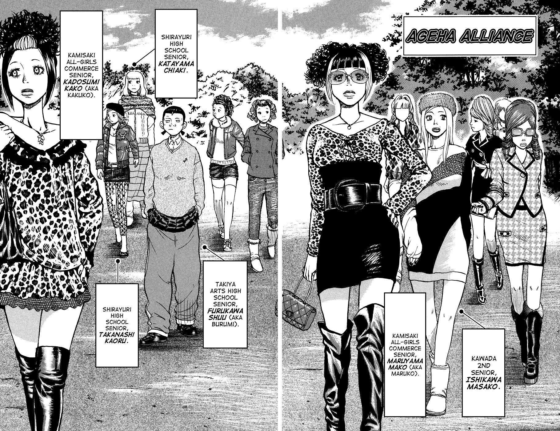 Read Crows Ladies Manga Online