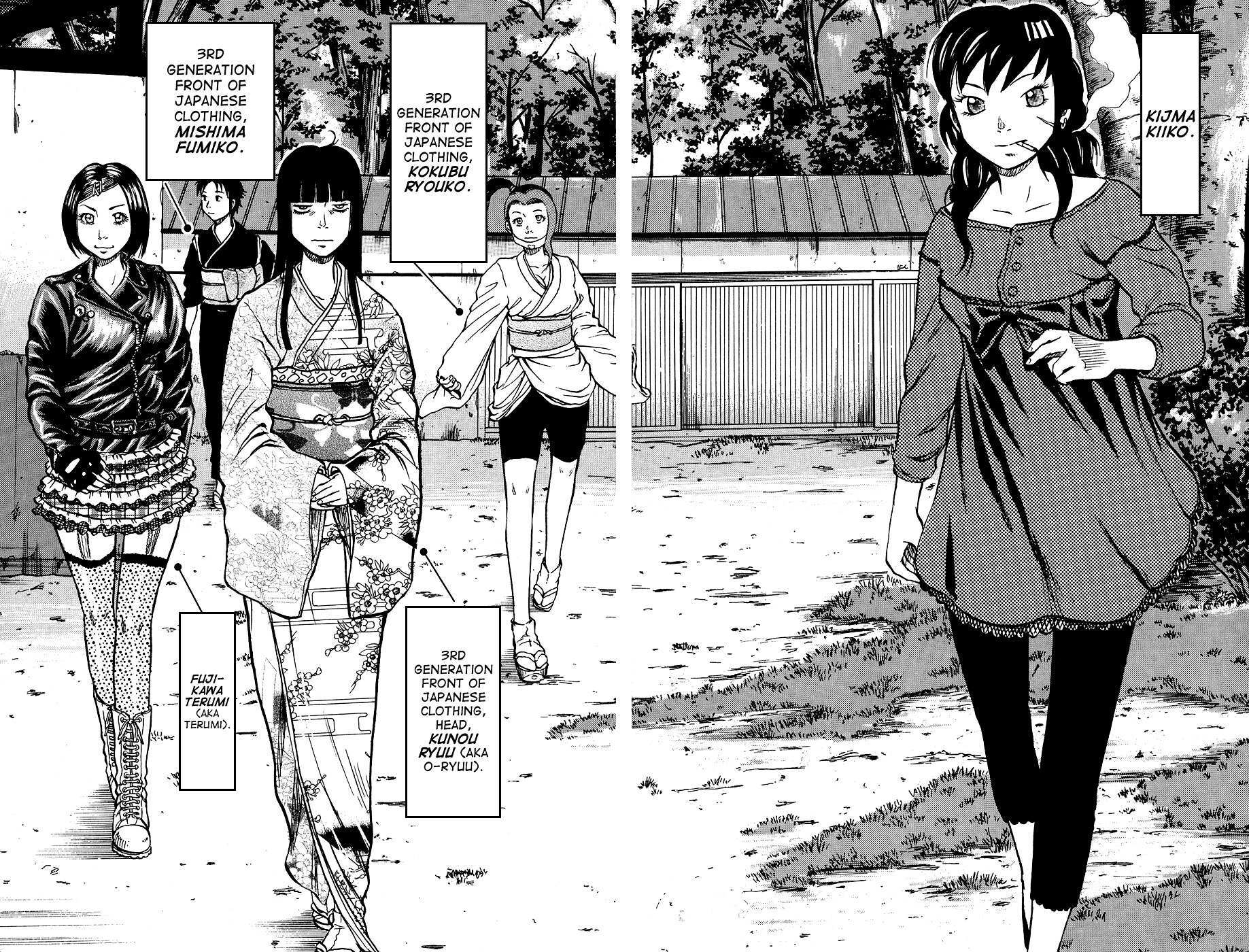 Read Crows Ladies Manga Online