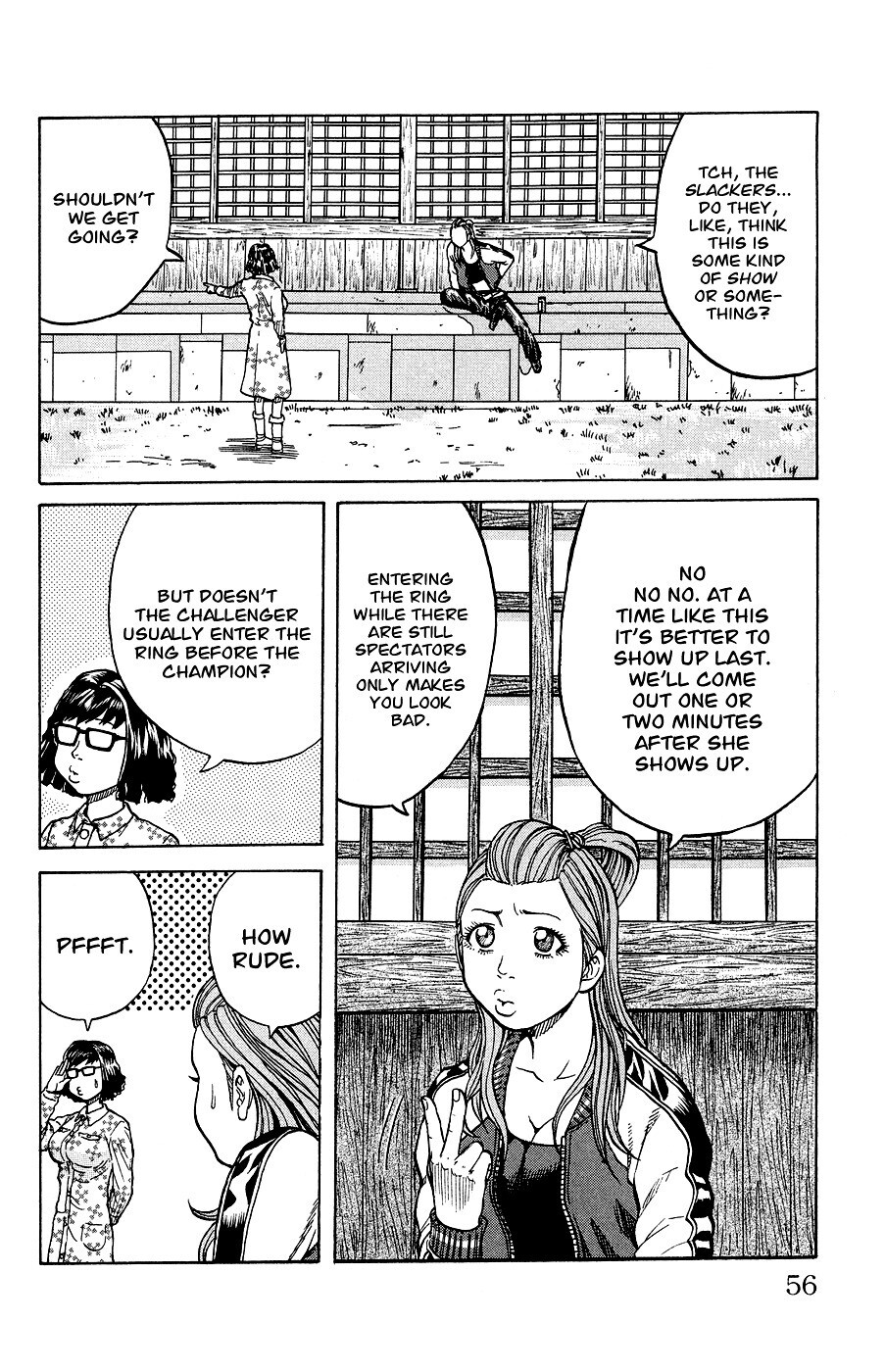 Read Crows Ladies Manga Online