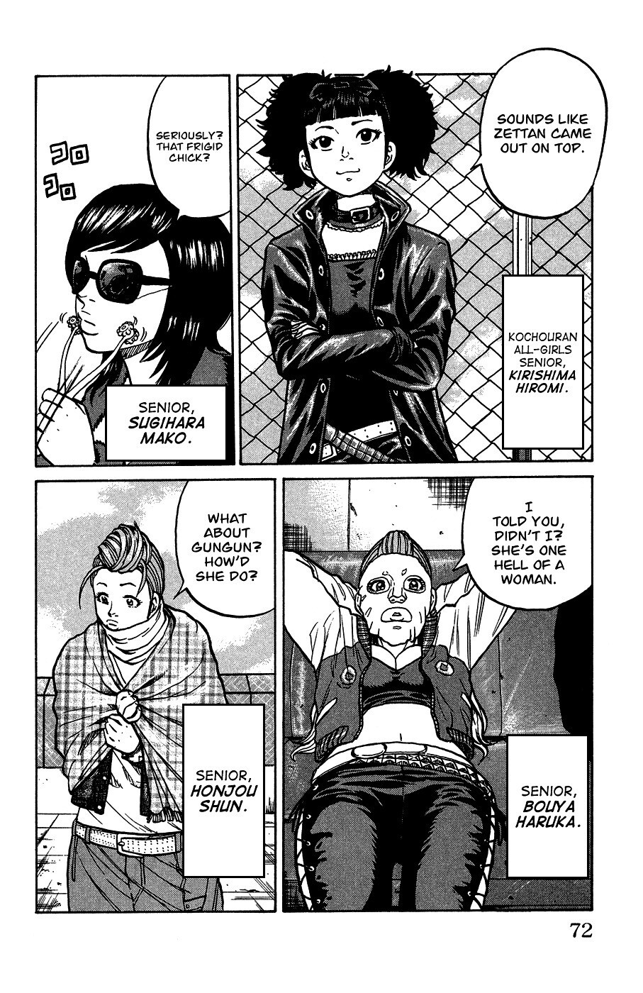 Read Crows Ladies Manga Online