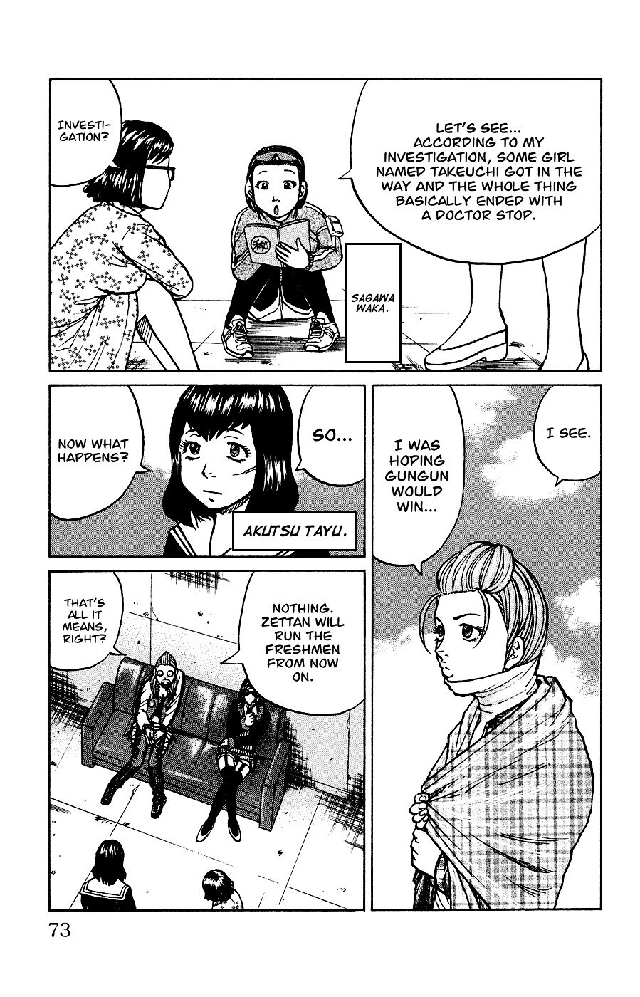 Read Crows Ladies Manga Online