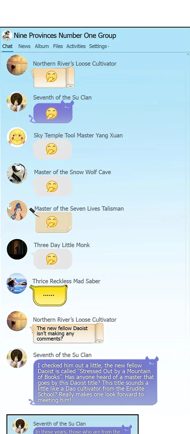 Read Cultivation Chat Group Manga Online