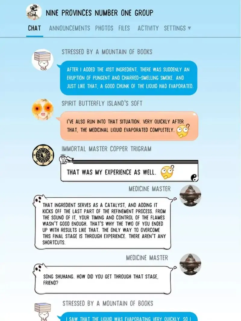 Read Cultivation Chat Group Manga Online