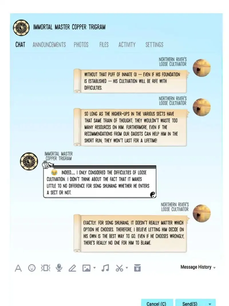 Read Cultivation Chat Group Manga Online