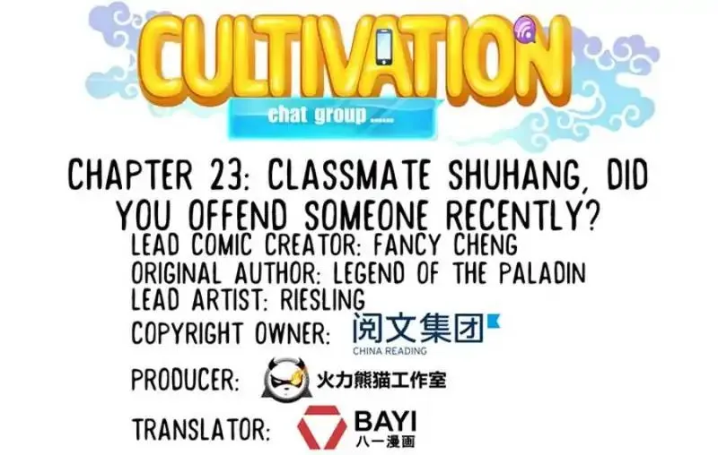 Read Cultivation Chat Group Manga Online
