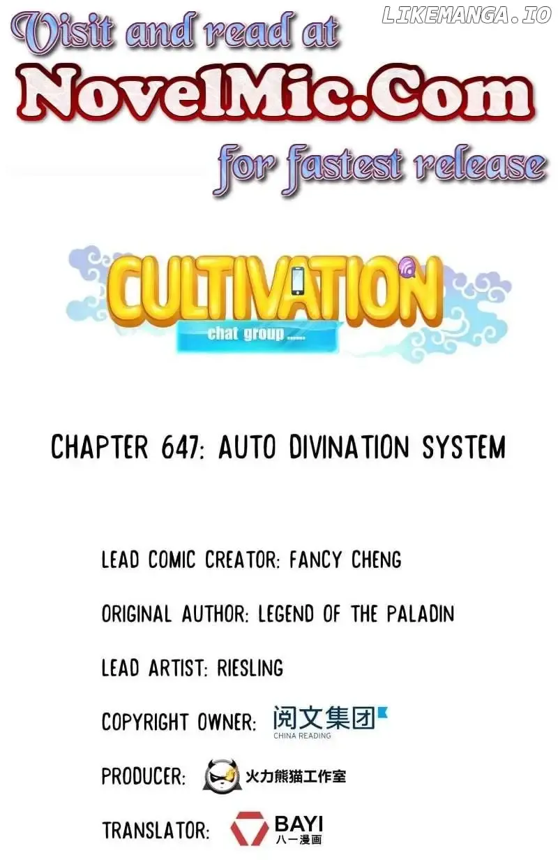 Read Cultivation Chat Group Manga Online