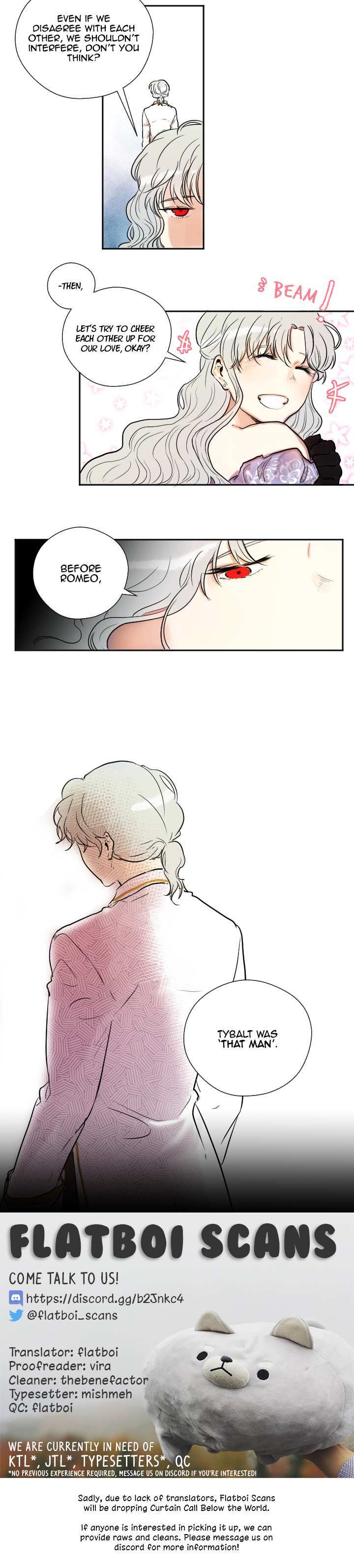 Read Curtain Call Below the World Manga Online