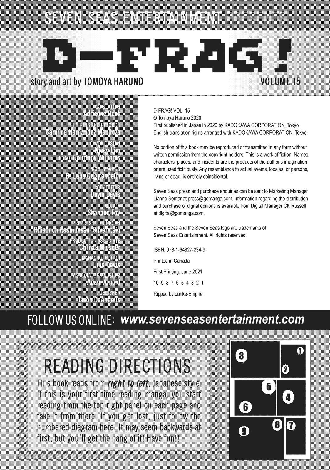Read D-Frag! Manga Online