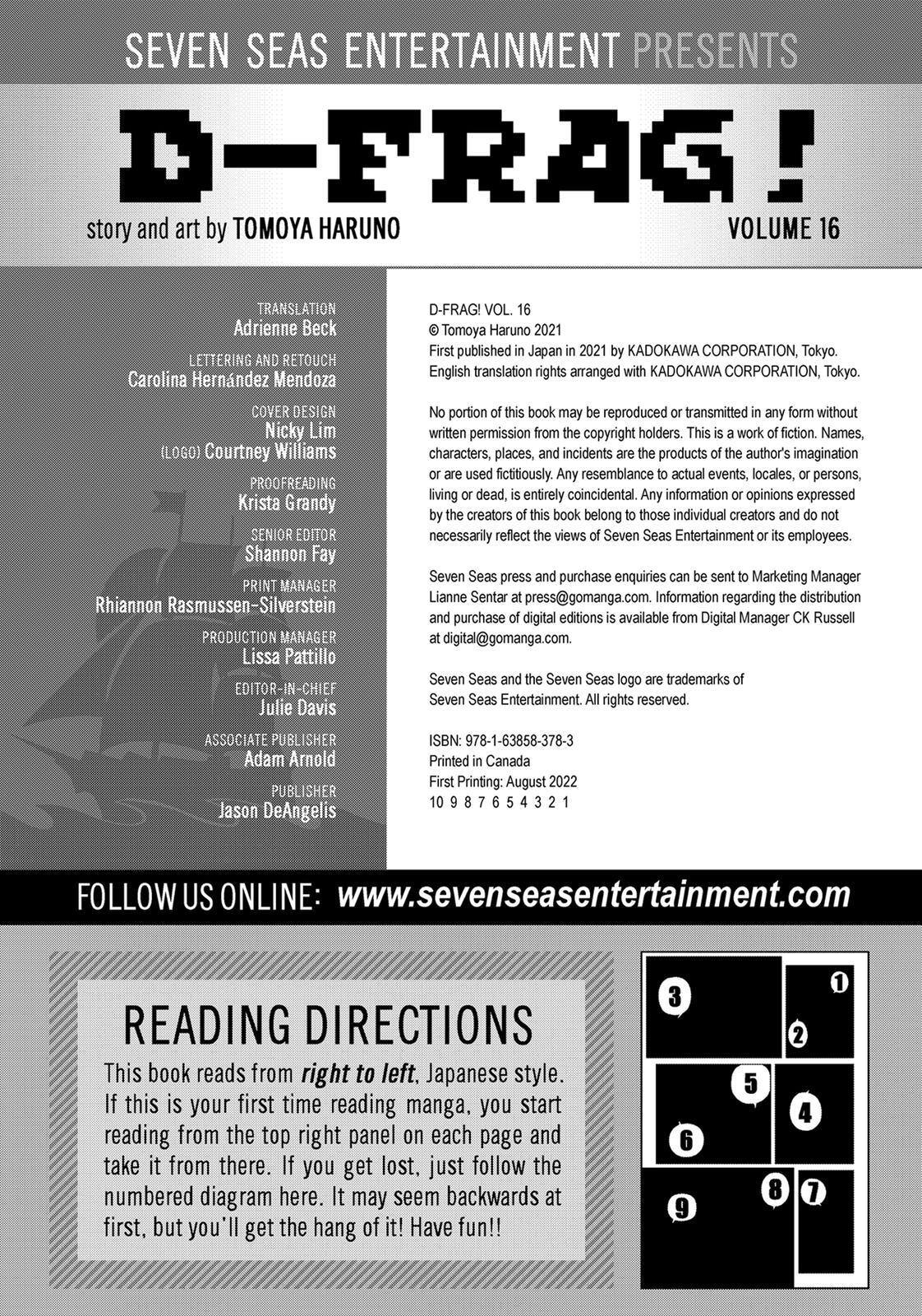 Read D-Frag! Manga Online