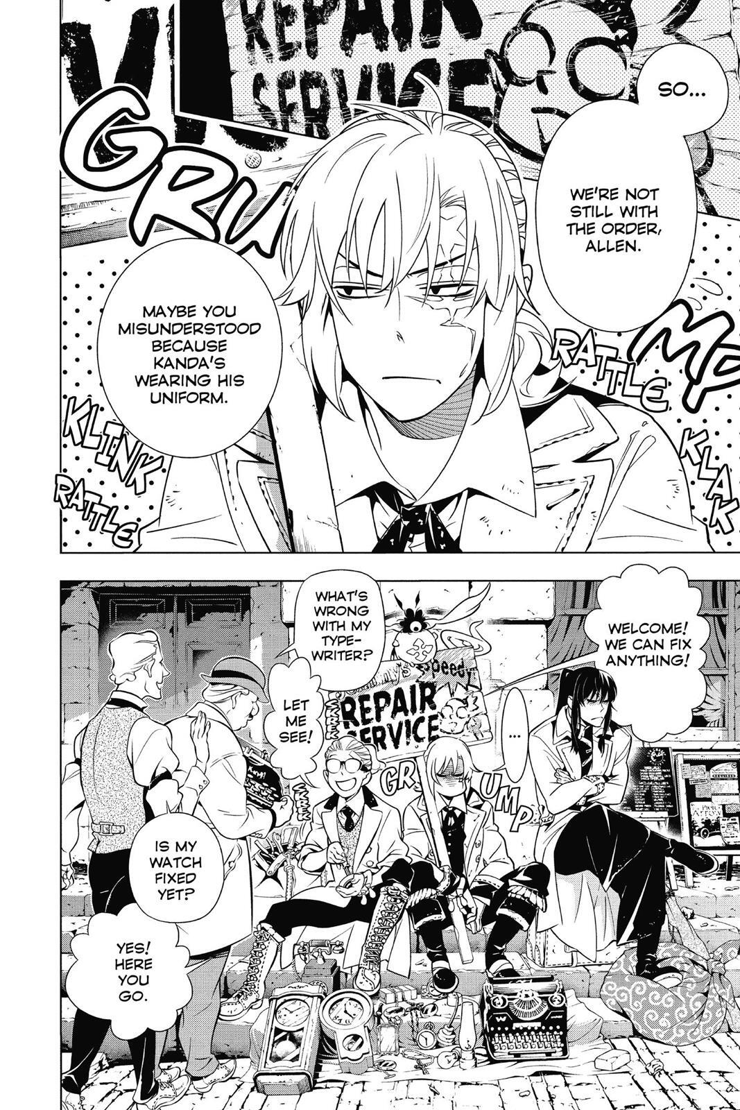 Read D.Gray-man Manga Online