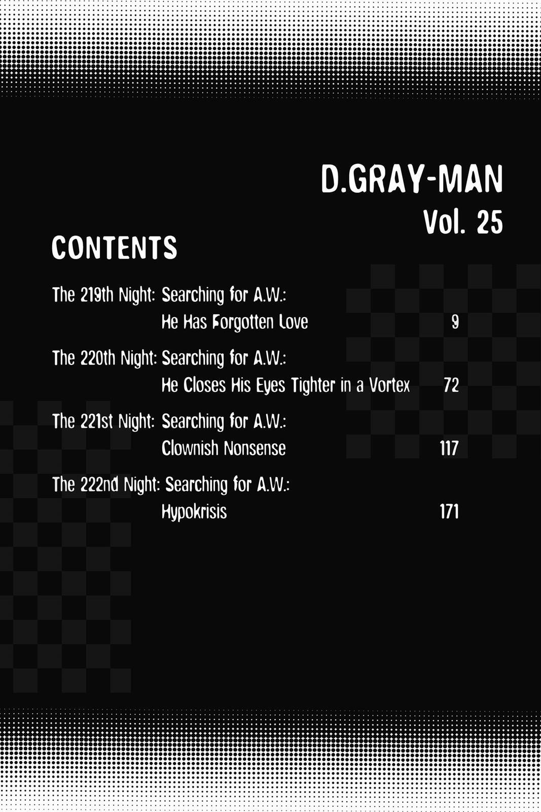Read D.Gray-man Manga Online