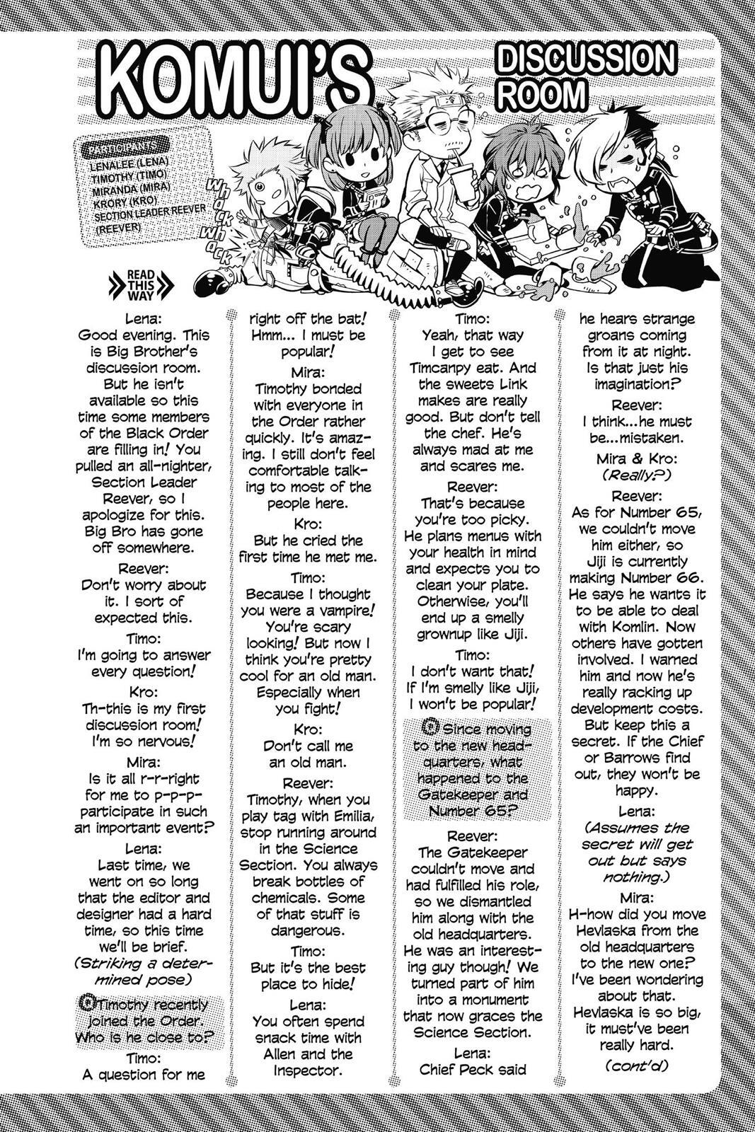 Read D.Gray-man Manga Online