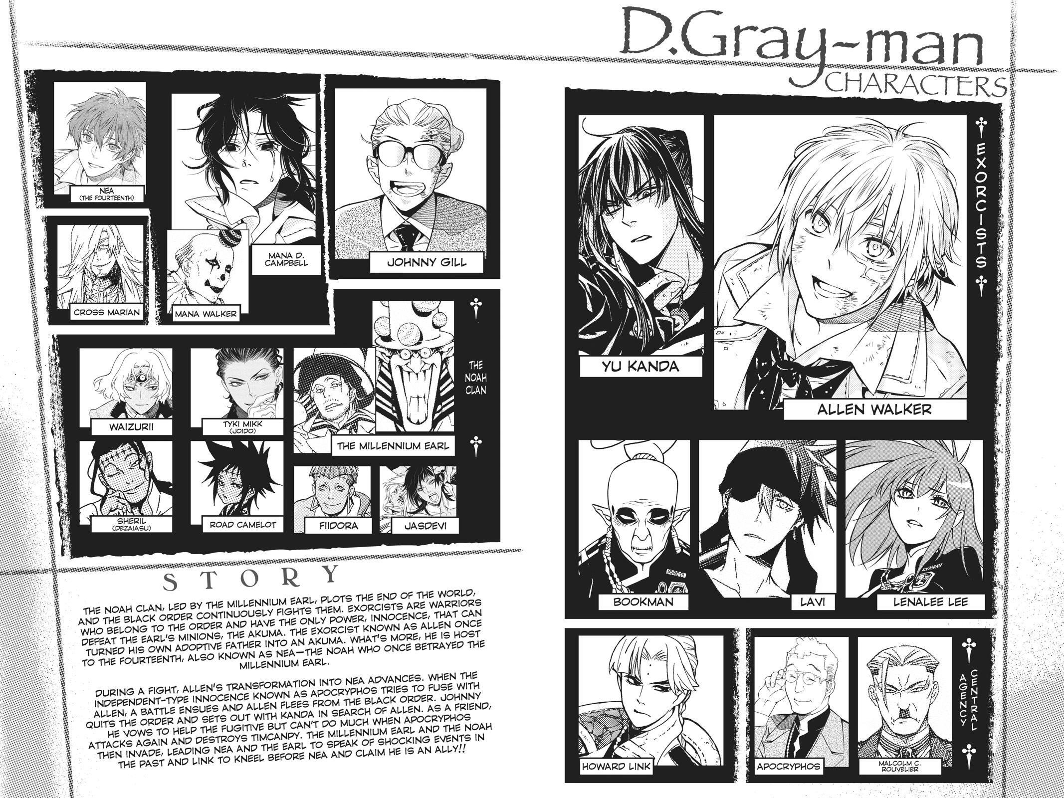 Read D.Gray-man Manga Online