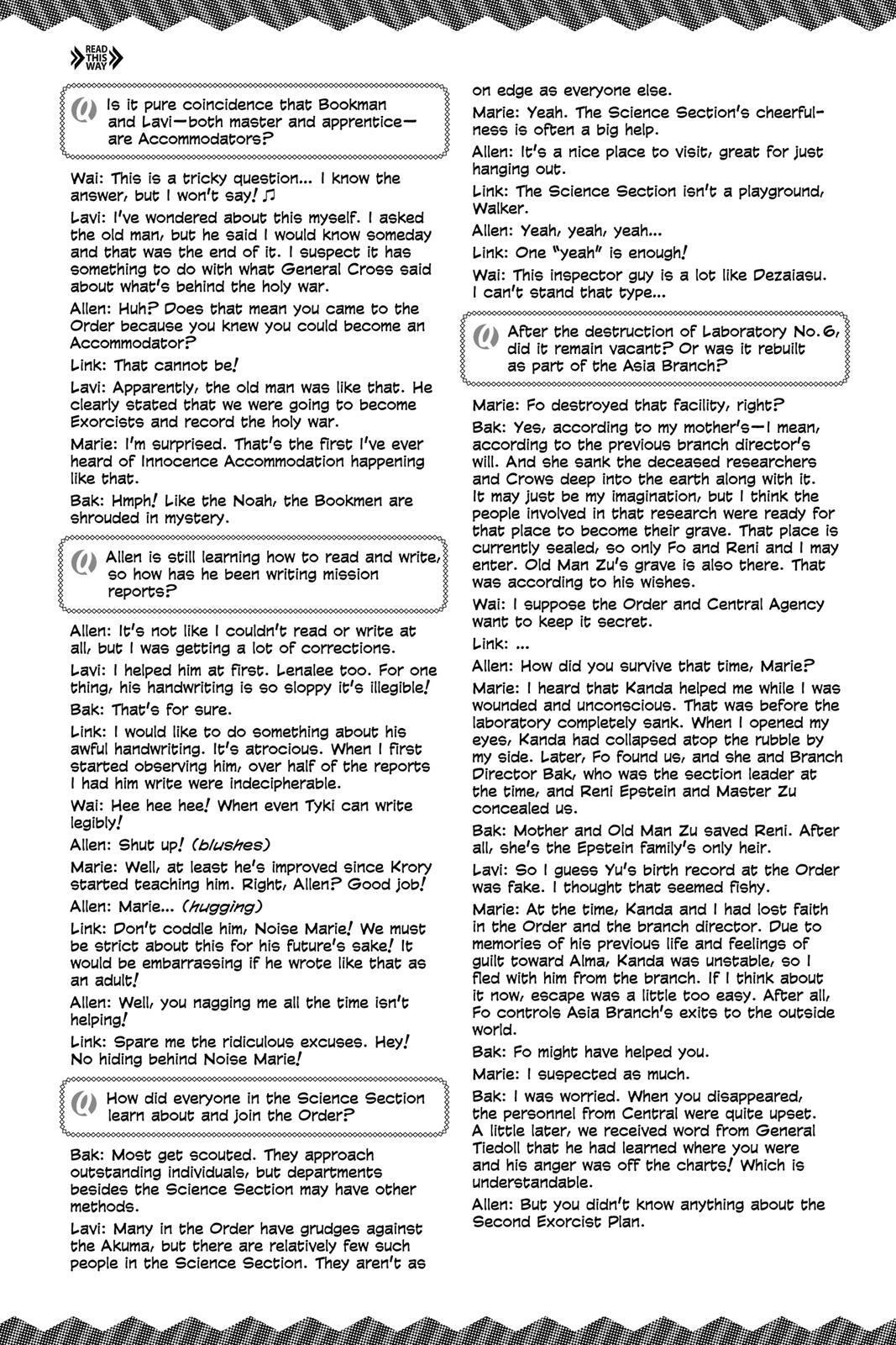 Read D.Gray-man Manga Online