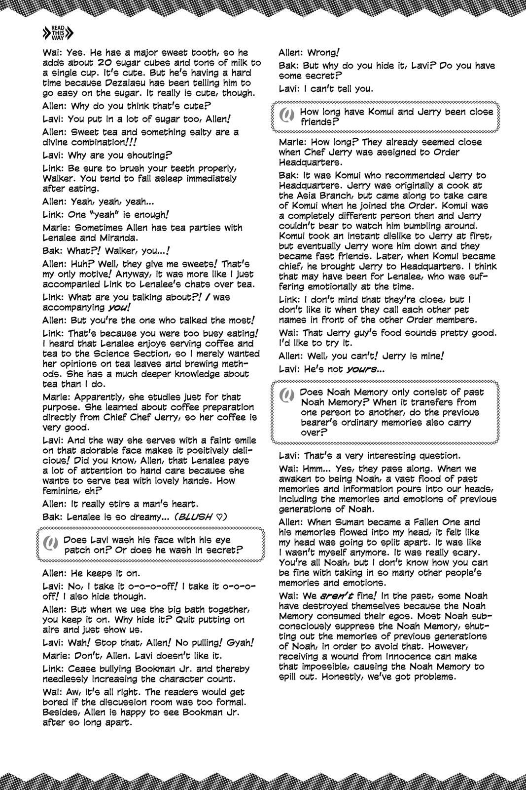 Read D.Gray-man Manga Online