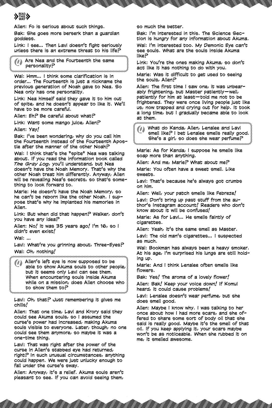 Read D.Gray-man Manga Online