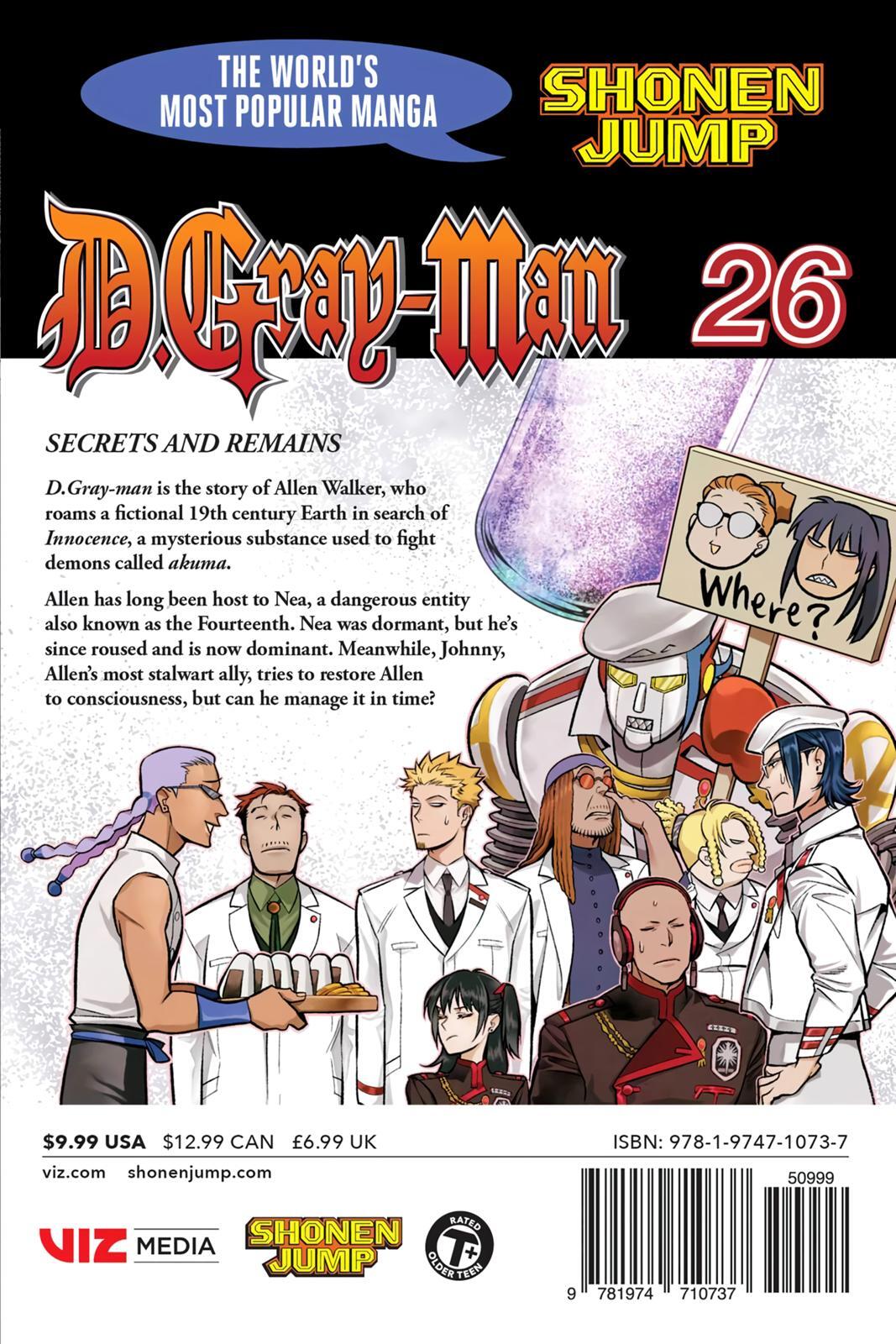 Read D.Gray-man Manga Online