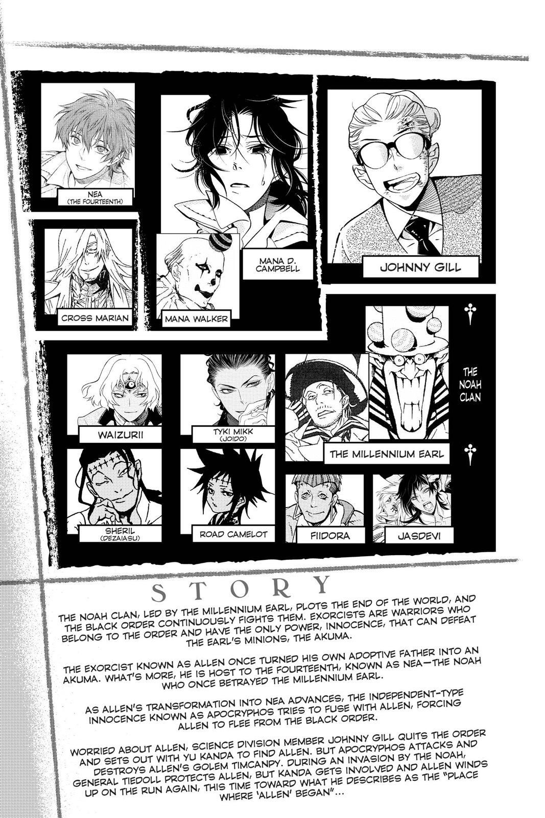 Read D.Gray-man Manga Online