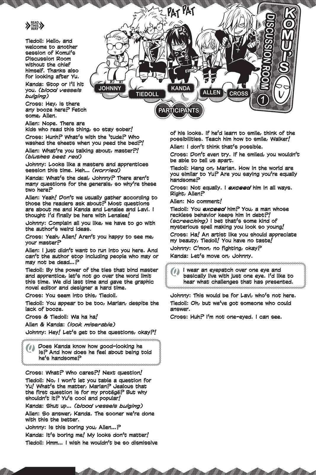 Read D.Gray-man Manga Online