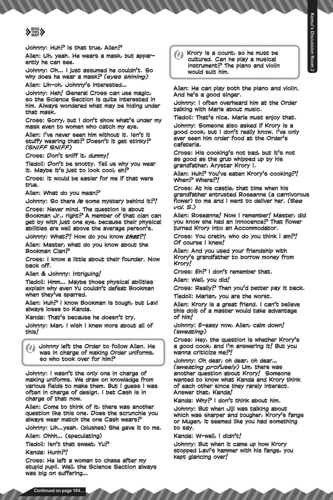 Read D.Gray-man Manga Online