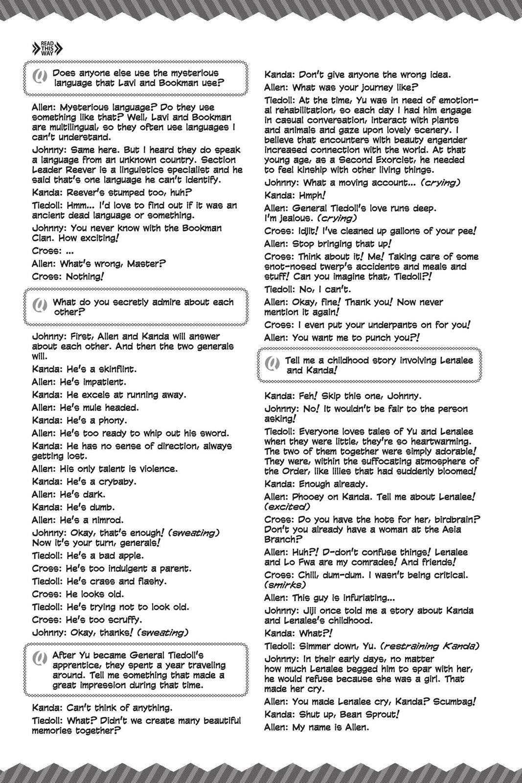 Read D.Gray-man Manga Online