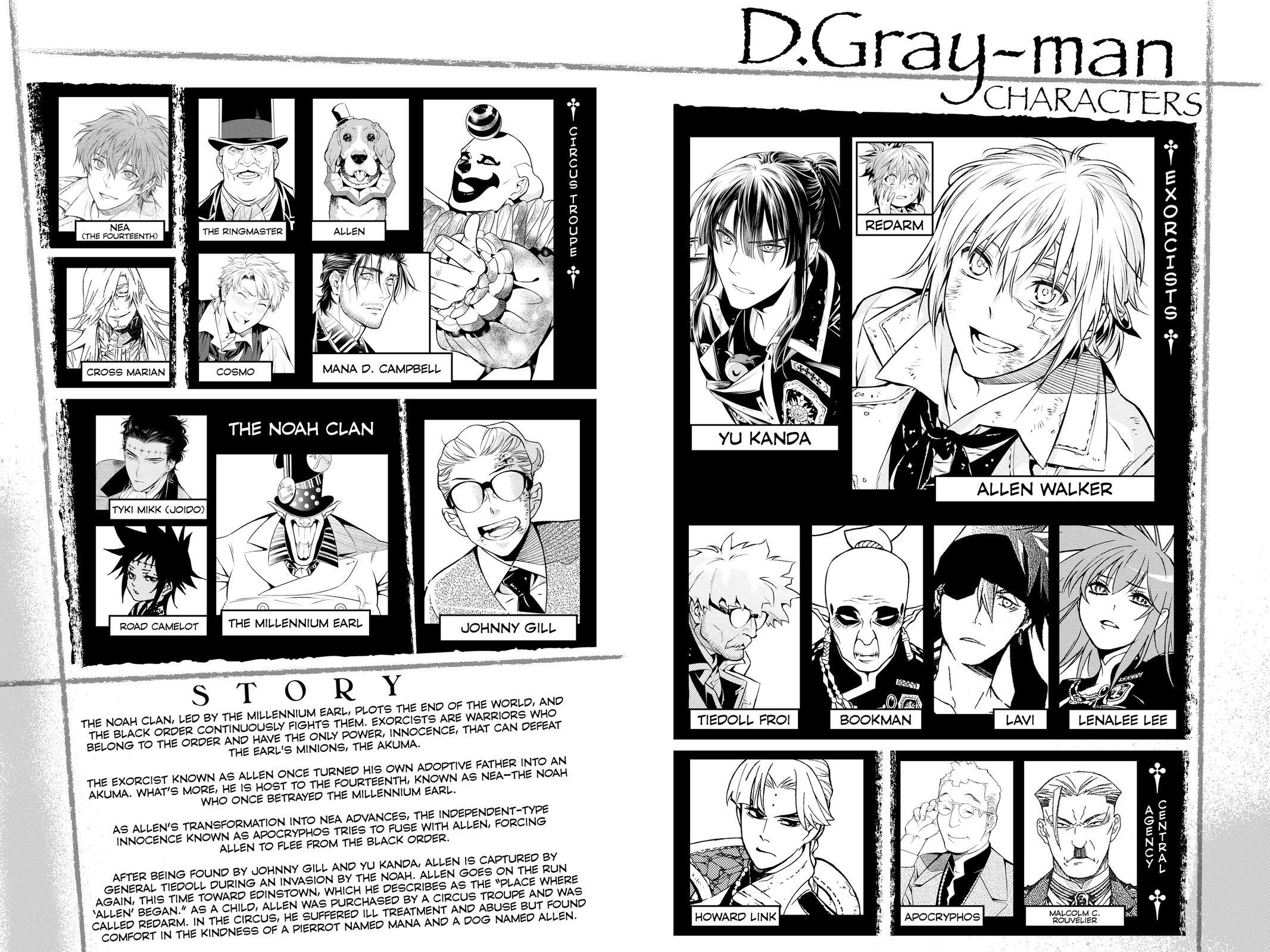 Read D.Gray-man Manga Online