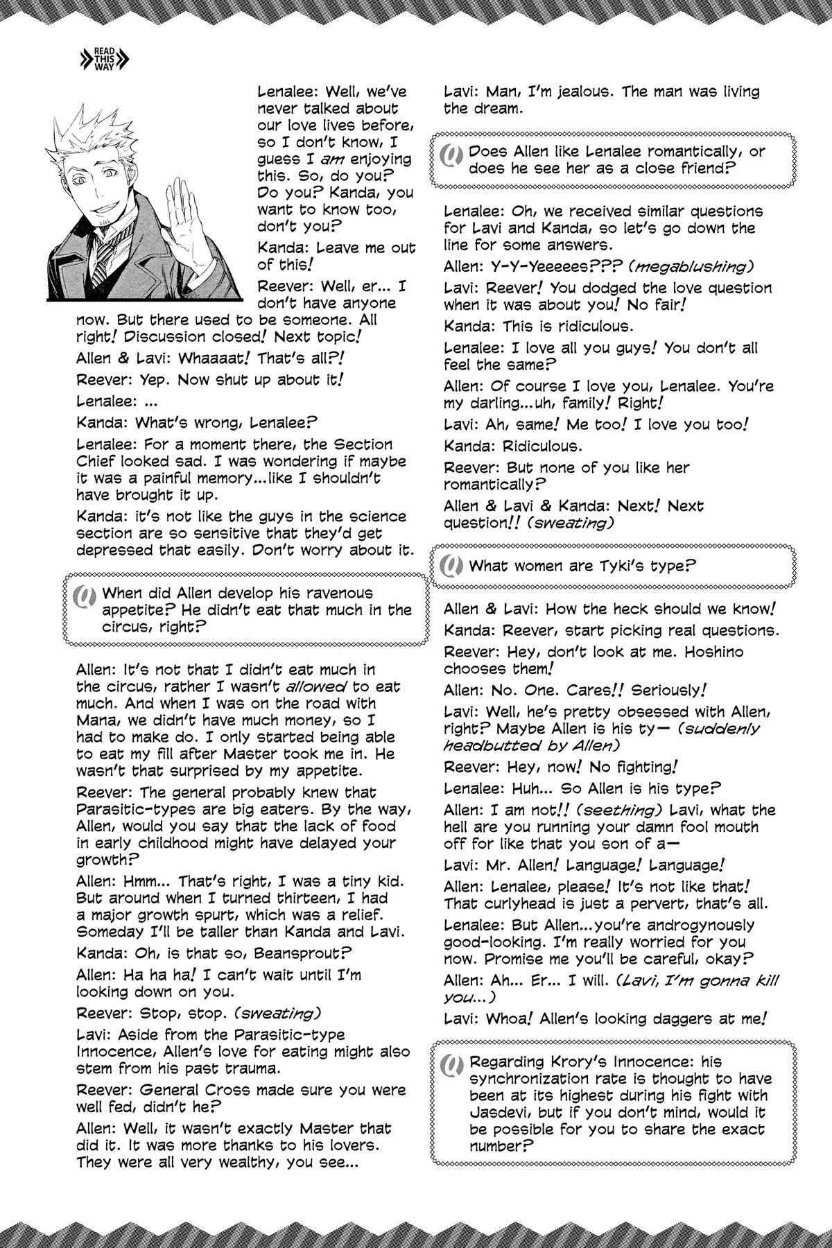 Read D.Gray-man Manga Online