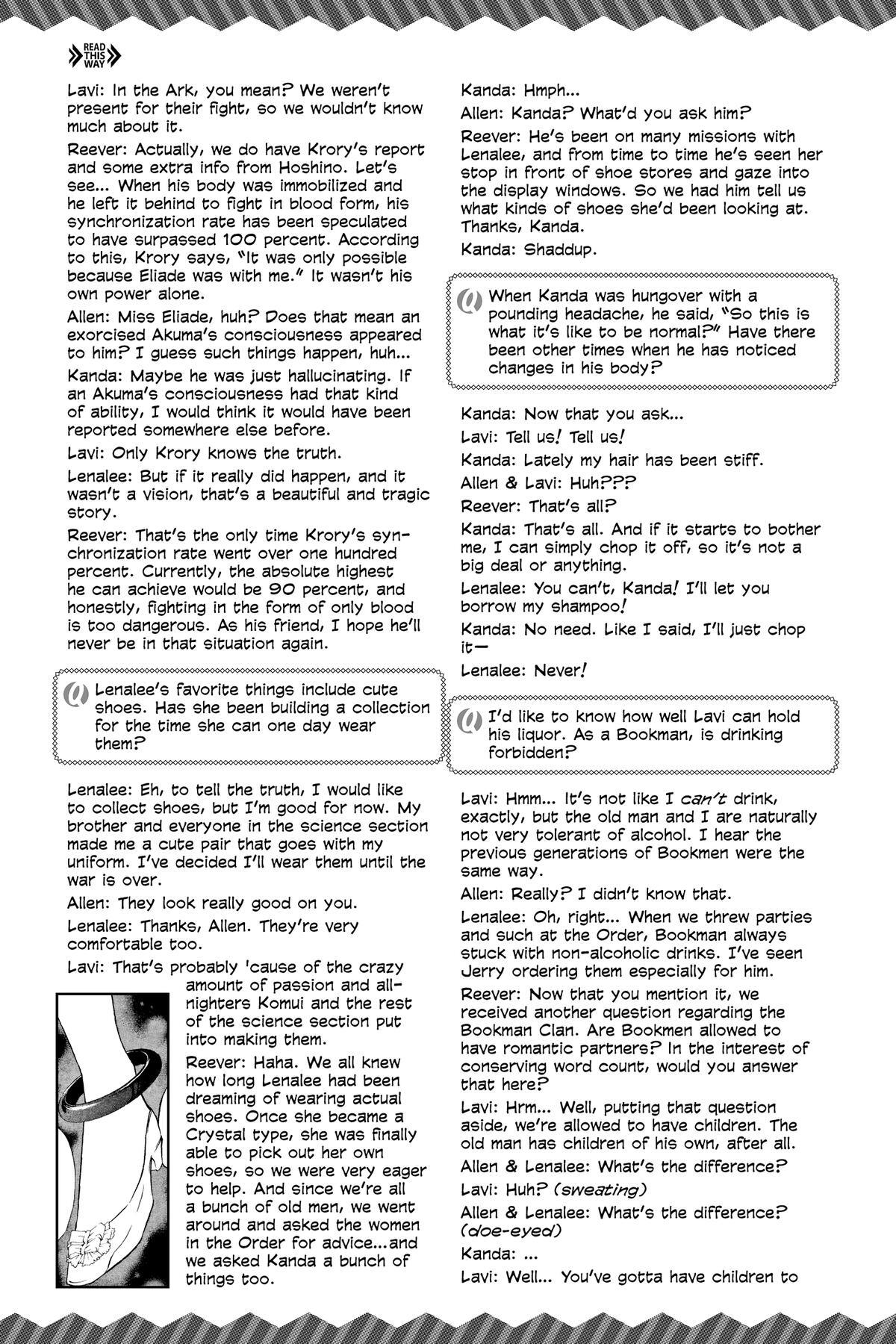 Read D.Gray-man Manga Online