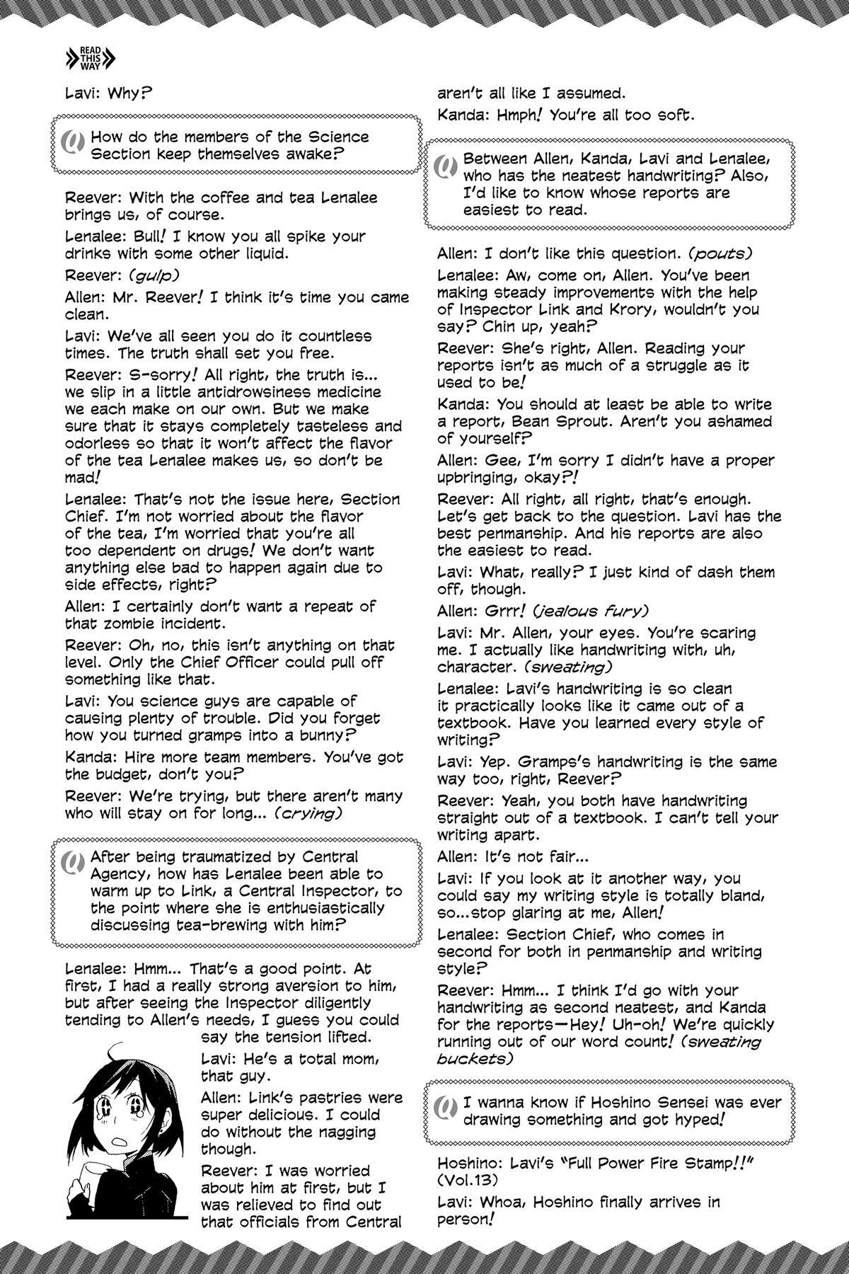 Read D.Gray-man Manga Online