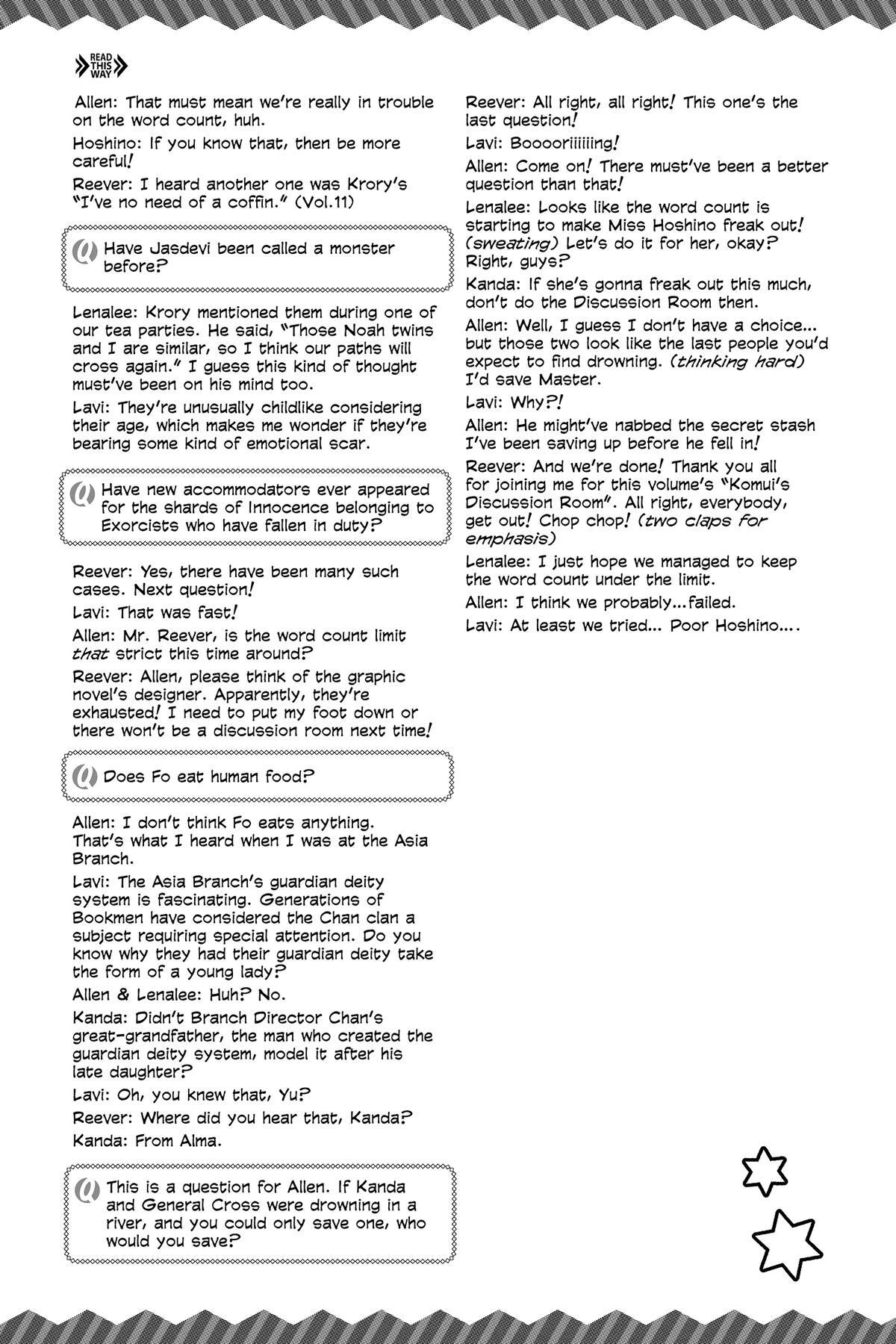 Read D.Gray-man Manga Online