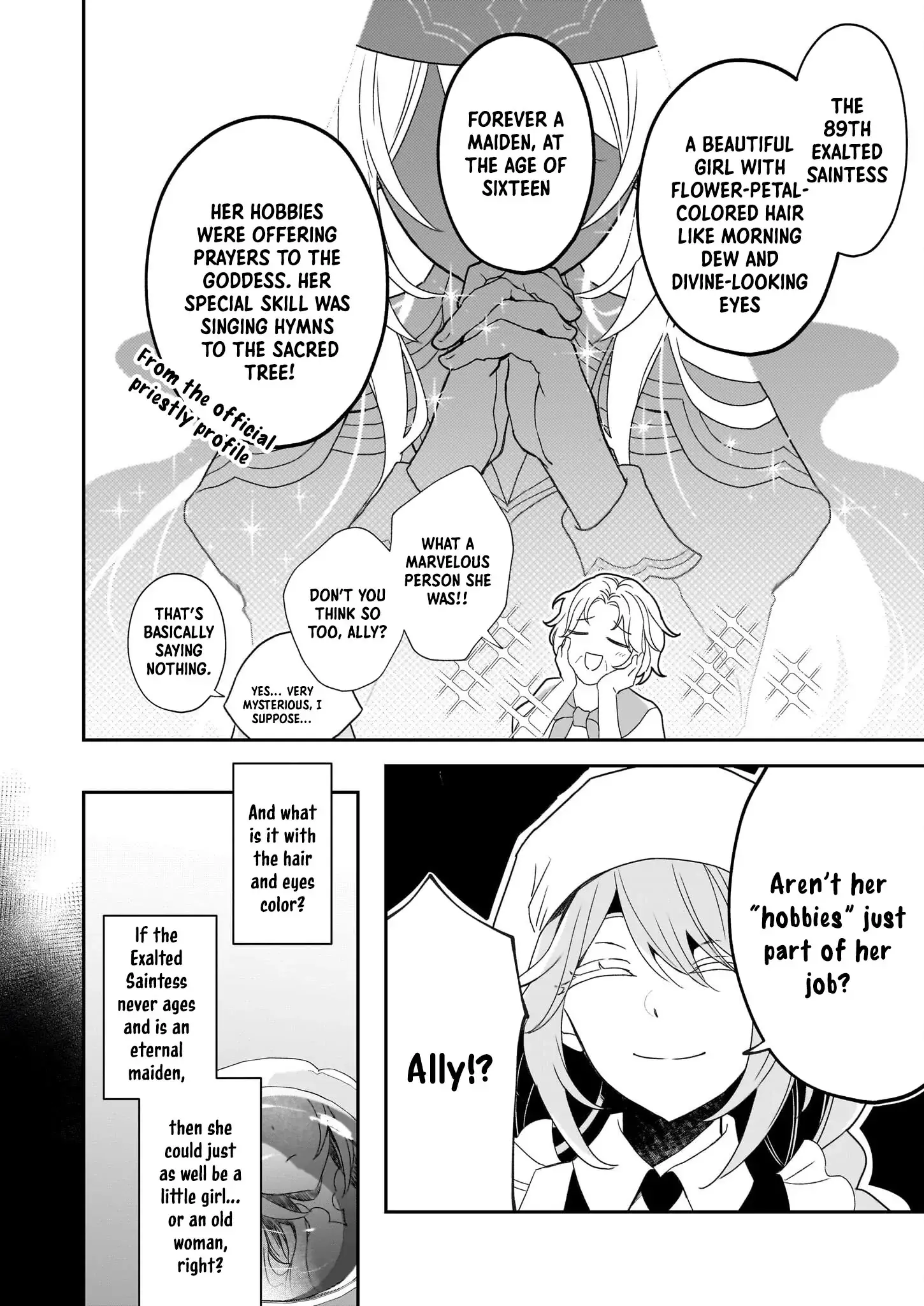 Read Dai Seijo wa Ten ni Mesarete, Panya no Gijo ni Narimashita Manga Online