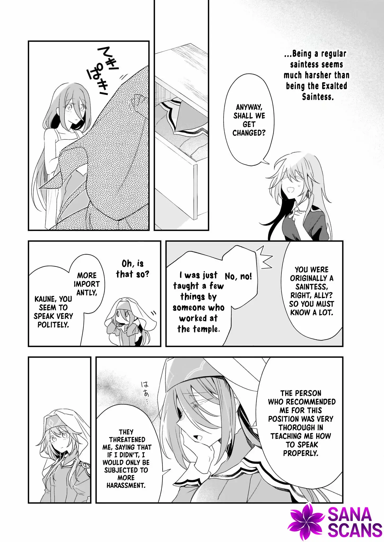 Read Dai Seijo wa Ten ni Mesarete, Panya no Gijo ni Narimashita Manga Online