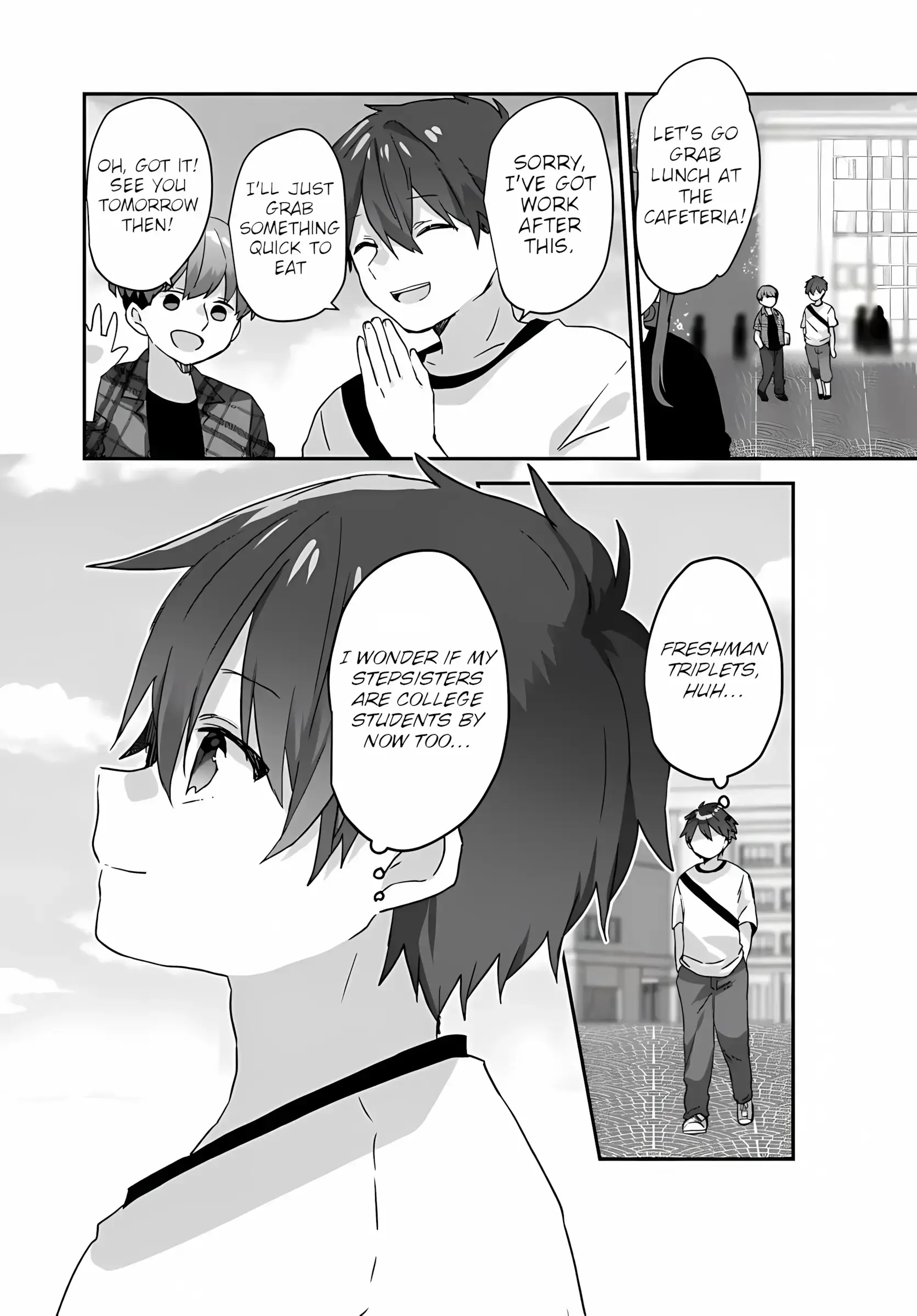 Read Daigaku Nyuugakuji Kara Uwasa Sareteita Bishoujo San Shimai, Ikiwakareteita Gimai Datta Manga Online