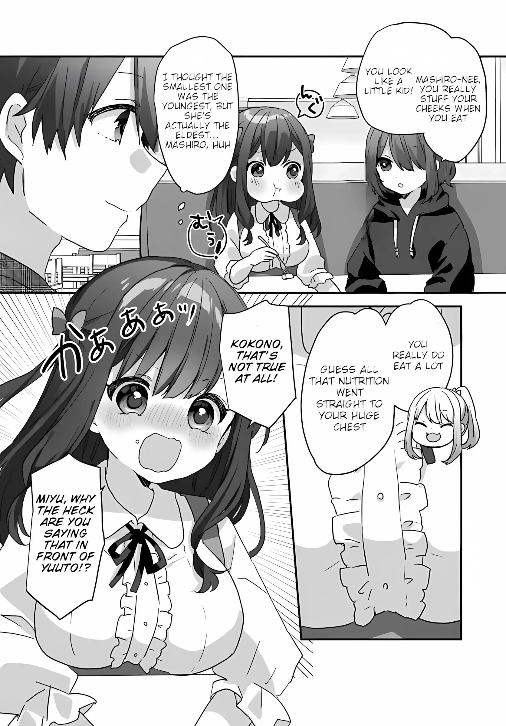 Read Daigaku Nyuugakuji Kara Uwasa Sareteita Bishoujo San Shimai, Ikiwakareteita Gimai Datta Manga Online