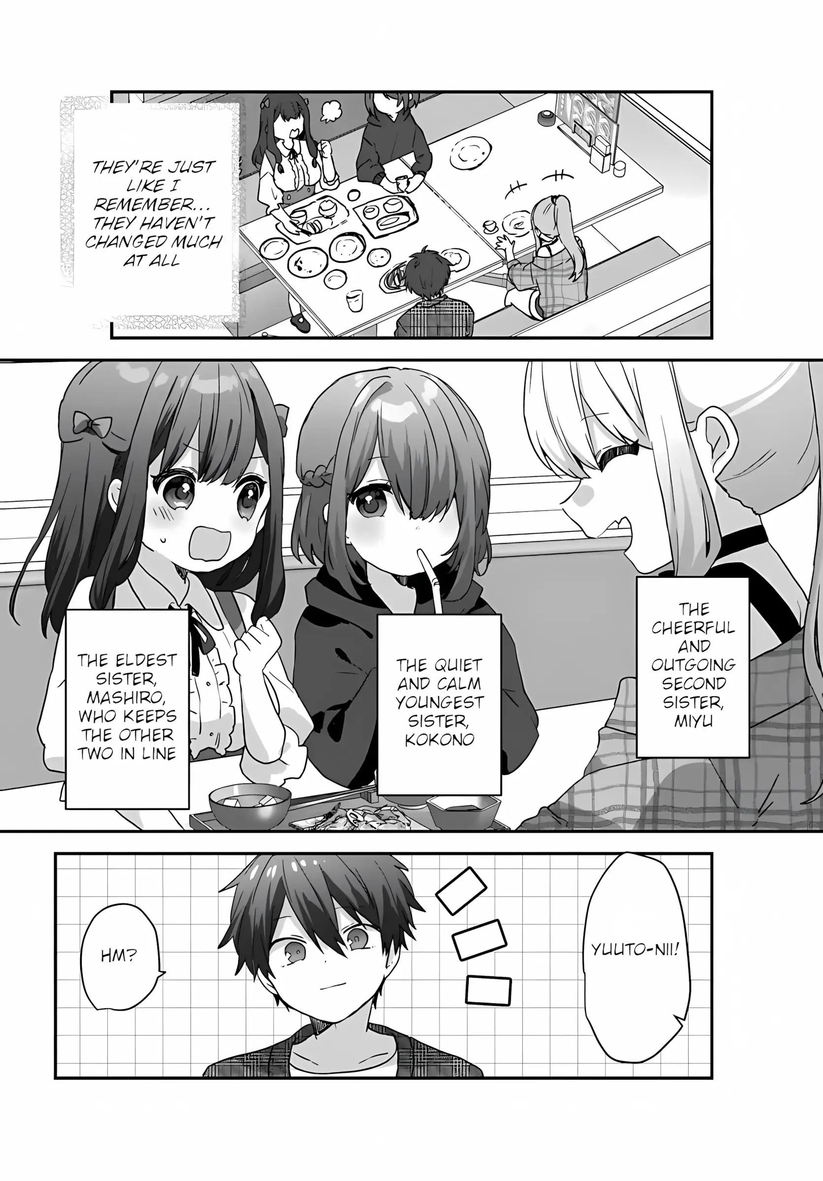 Read Daigaku Nyuugakuji Kara Uwasa Sareteita Bishoujo San Shimai, Ikiwakareteita Gimai Datta Manga Online