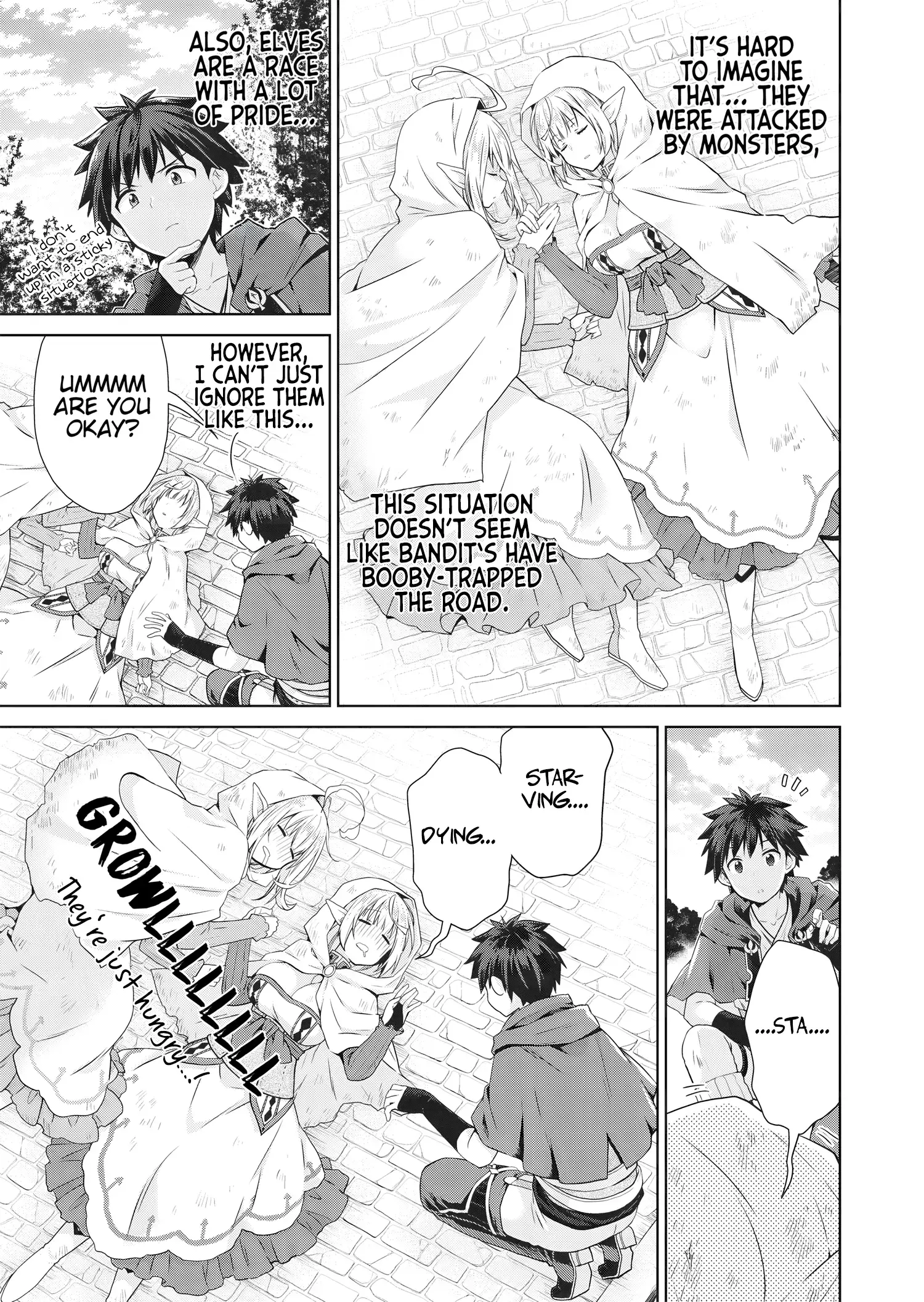 Read Dakara Katte ni Yuusha Toka Haou ni Nintei Sunno Yamero yo! ~Elf Zoku mo Kokuou-sama mo Hirefusu Hodo Ore wa Idai na Yakuwarirashii~ Manga Online