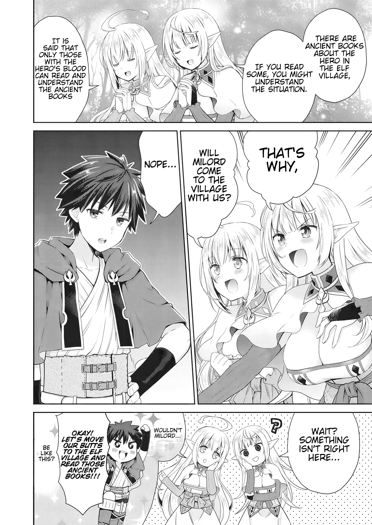 Read Dakara Katte ni Yuusha Toka Haou ni Nintei Sunno Yamero yo! ~Elf Zoku mo Kokuou-sama mo Hirefusu Hodo Ore wa Idai na Yakuwarirashii~ Manga Online