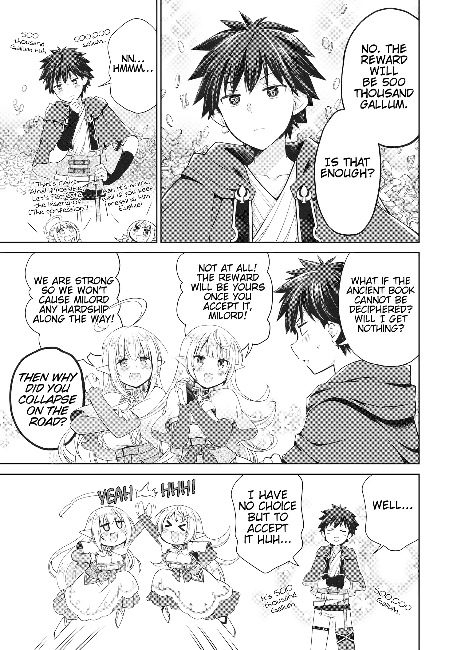 Read Dakara Katte ni Yuusha Toka Haou ni Nintei Sunno Yamero yo! ~Elf Zoku mo Kokuou-sama mo Hirefusu Hodo Ore wa Idai na Yakuwarirashii~ Manga Online