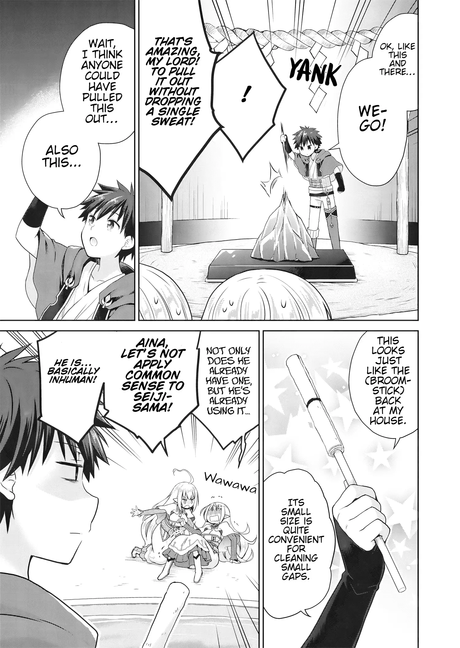 Read Dakara Katte ni Yuusha Toka Haou ni Nintei Sunno Yamero yo! ~Elf Zoku mo Kokuou-sama mo Hirefusu Hodo Ore wa Idai na Yakuwarirashii~ Manga Online