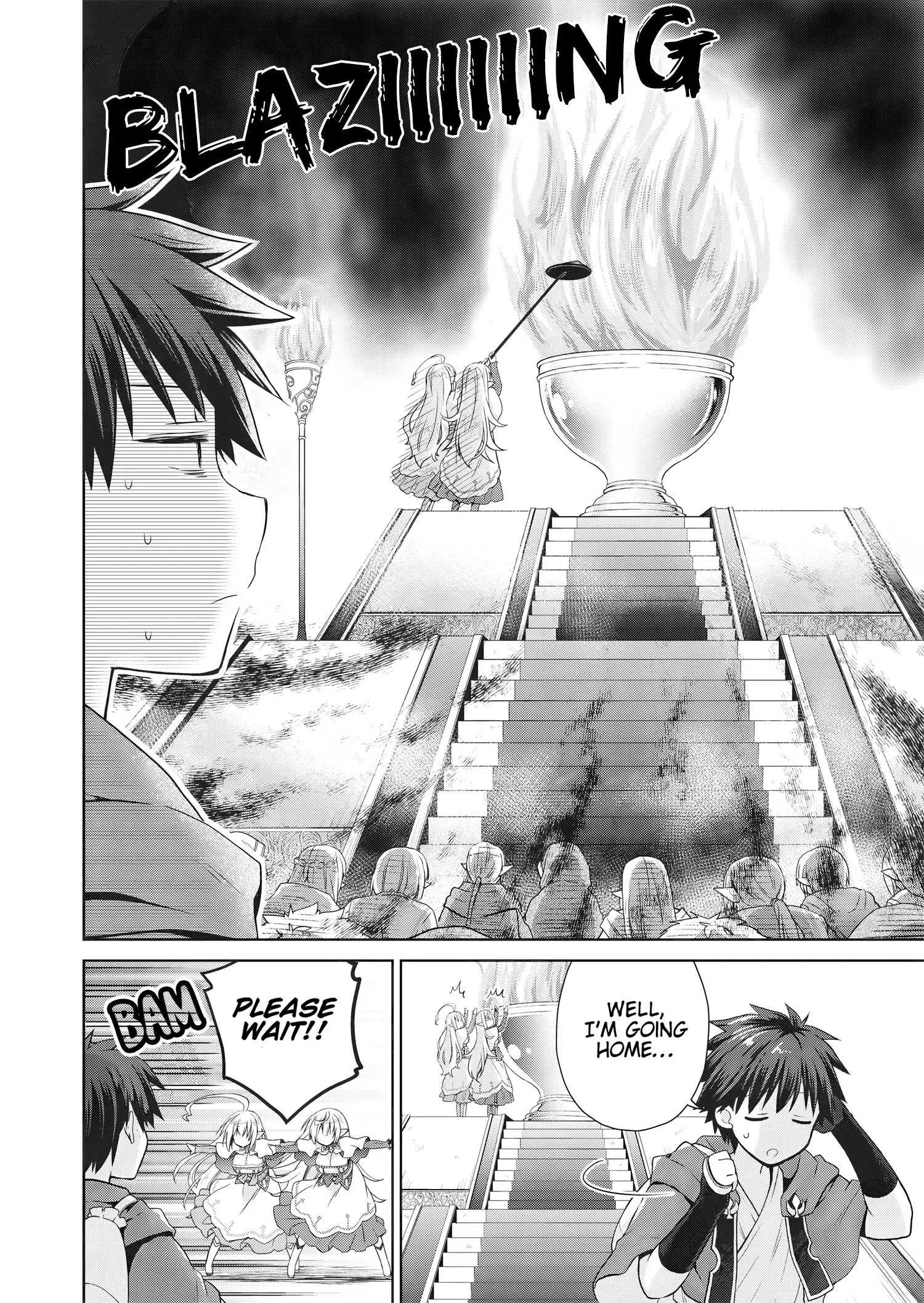 Read Dakara Katte ni Yuusha Toka Haou ni Nintei Sunno Yamero yo! ~Elf Zoku mo Kokuou-sama mo Hirefusu Hodo Ore wa Idai na Yakuwarirashii~ Manga Online