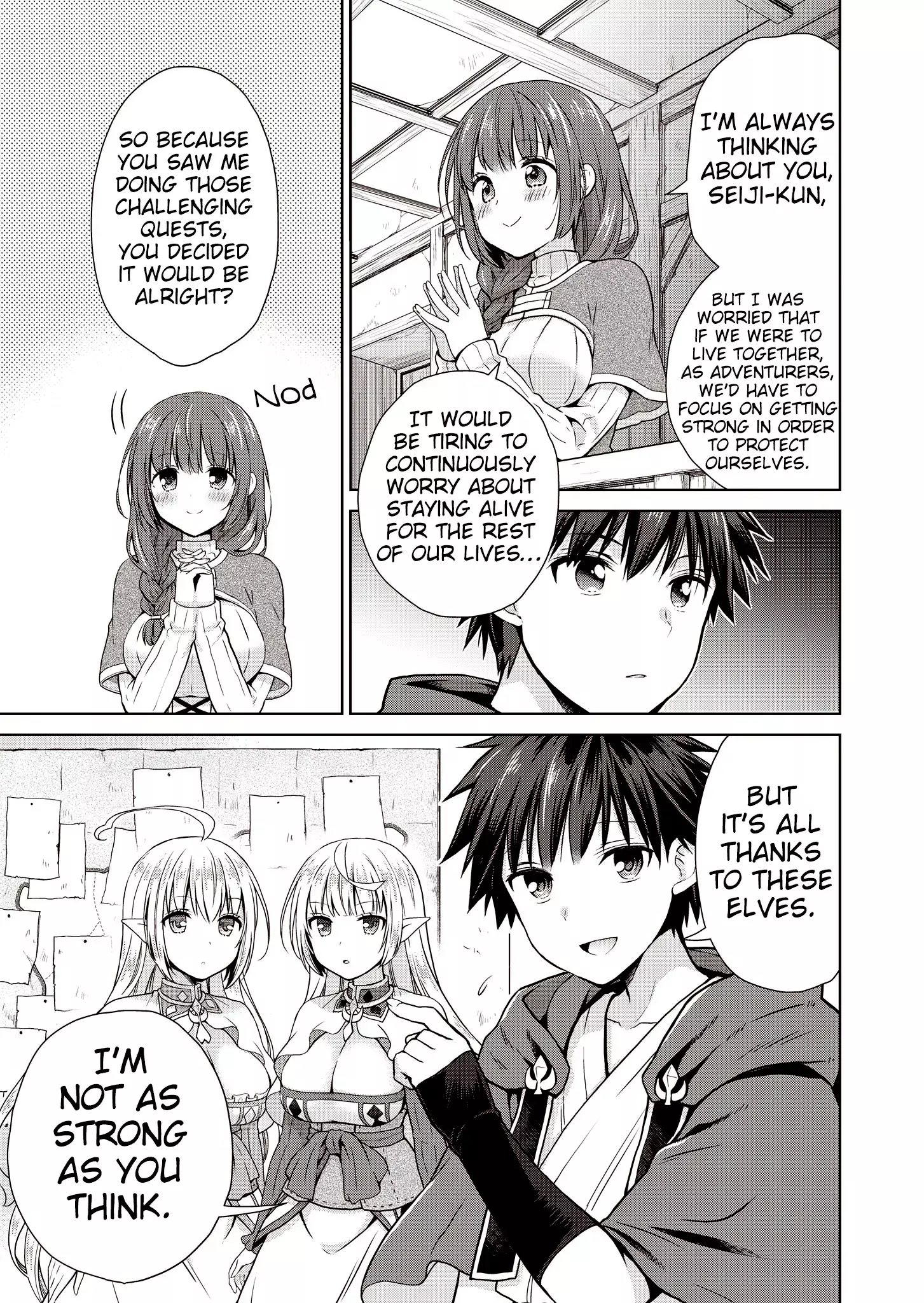 Read Dakara Katte ni Yuusha Toka Haou ni Nintei Sunno Yamero yo! ~Elf Zoku mo Kokuou-sama mo Hirefusu Hodo Ore wa Idai na Yakuwarirashii~ Manga Online