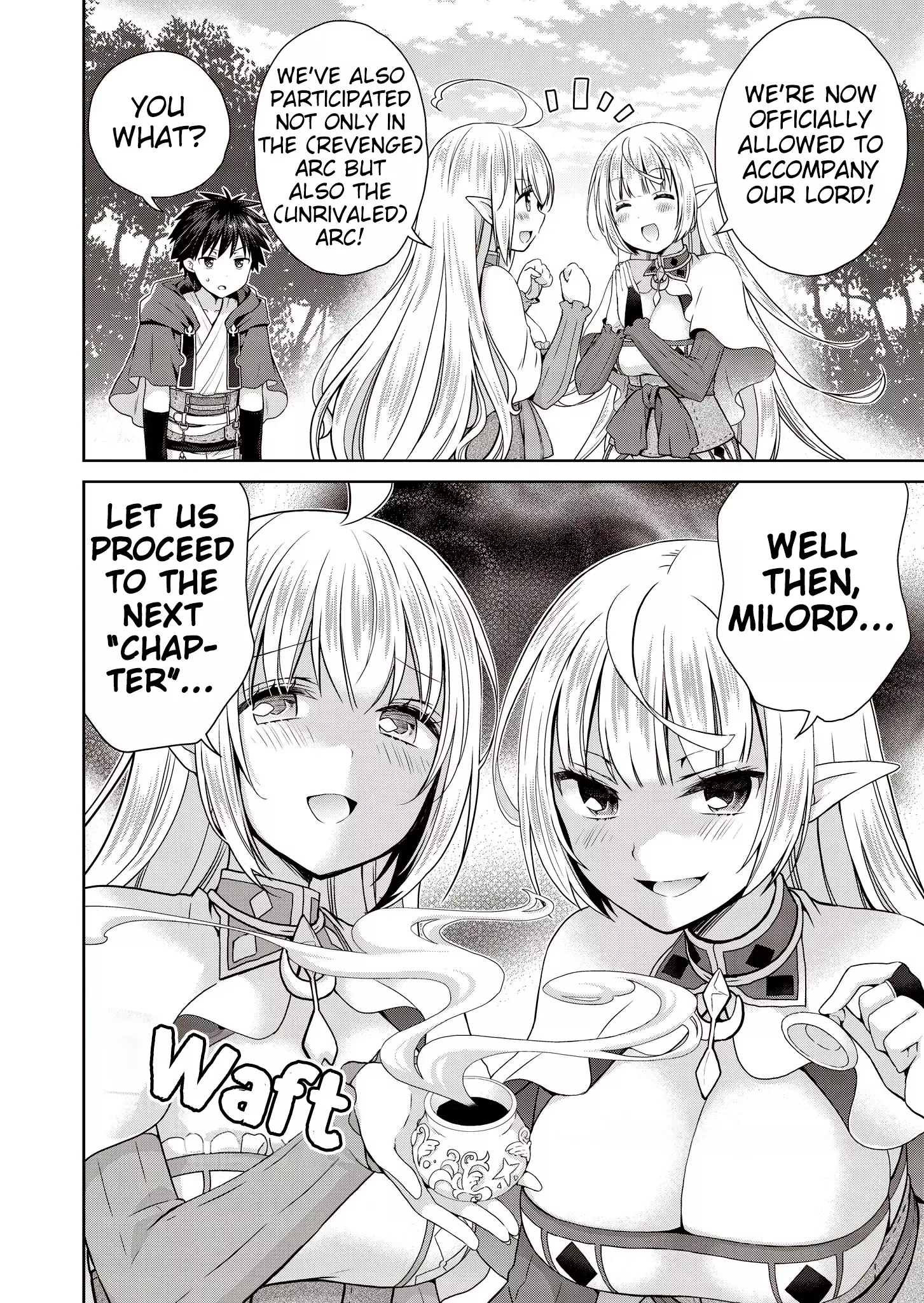 Read Dakara Katte ni Yuusha Toka Haou ni Nintei Sunno Yamero yo! ~Elf Zoku mo Kokuou-sama mo Hirefusu Hodo Ore wa Idai na Yakuwarirashii~ Manga Online