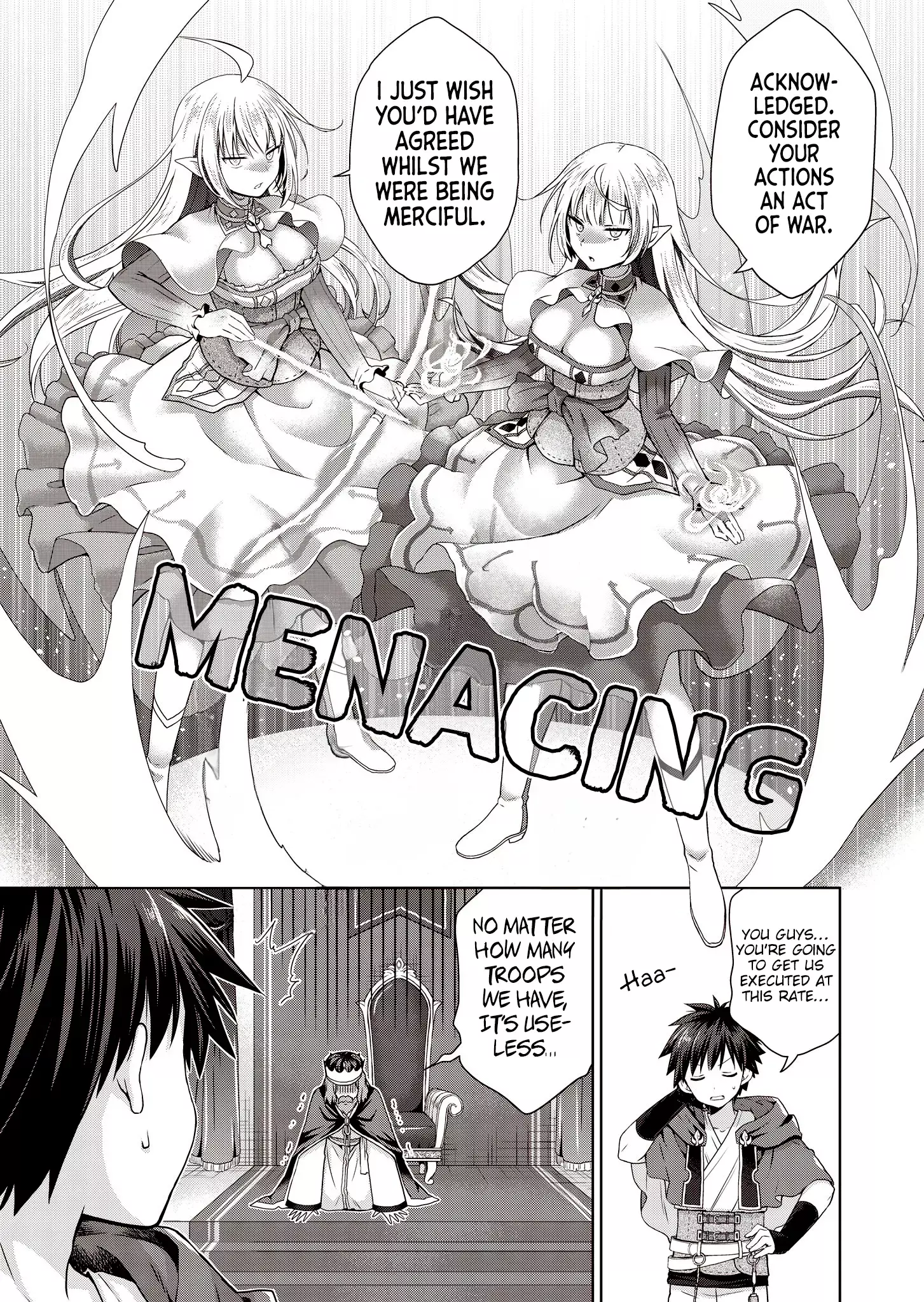 Read Dakara Katte ni Yuusha Toka Haou ni Nintei Sunno Yamero yo! ~Elf Zoku mo Kokuou-sama mo Hirefusu Hodo Ore wa Idai na Yakuwarirashii~ Manga Online